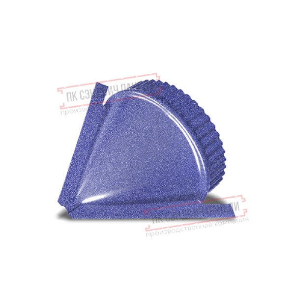 Заглушка конька круглого конусная PURMAN-Citrine-0.5