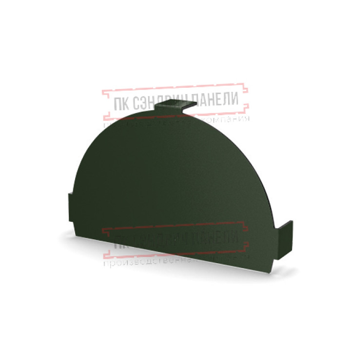 Заглушка конька круглого простая VikingMP E-6007-0.5