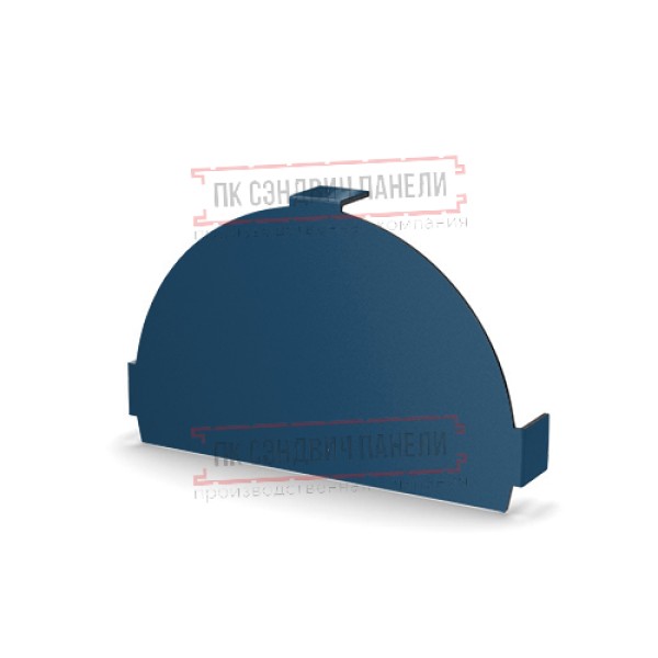 Заглушка конька круглого простая PURETAN-RR35-0.5