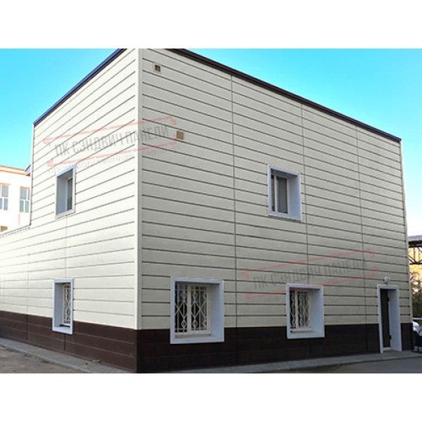 Купить линеарную панель открытая волна-24хС/20 профилированная RAL 9002 Серо-белый 