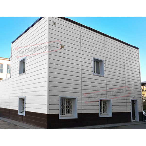 Купить линеарную панель открытая волна-24хС/20 профилированная RAL 9003 Белый 