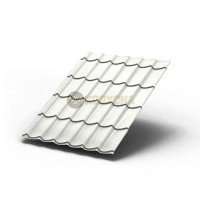 Metall cherepitsa Lamonterra-0.5 RAL9010 Poliester