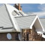 Металлочерепица Ламонтерра-0.4 RAL9003 Полиэстер