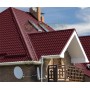 Металлочерепица Ламонтерра-0.4 RAL3005 Полиэстер