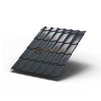 Metall cherepitsa Lamonterra-0.5 RAL7024 Poliester