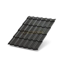 Металлочерепица Ламонтерра X-0.5 RAL8019 Viking E