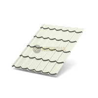 Металлочерепица Ламонтерра X-0.5 RAL9010 Полиэстер