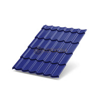 Металлочерепица Ламонтерра X-0.45 RAL5002 Полиэстер