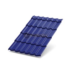 Металлочерепица Ламонтерра XL-0.5 RAL5002 Полиэстер