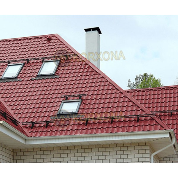 Metall cherepitsa Lamonterra XL-0.4 RAL3011 Poliester