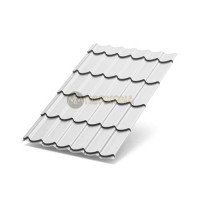 Металлочерепица Ламонтерра XL-0.5 RAL9003 Полиэстер