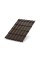 Metall cherepitsa Lamonterra XL-0.4 RAL8017 Poliester