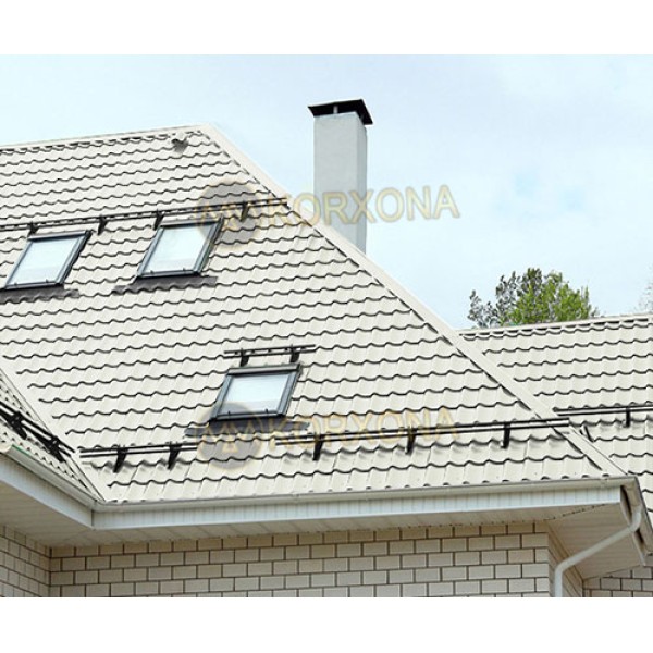 Metall cherepitsa Lamonterra XL-0.5 RAL9010 Poliester