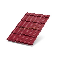 Металлочерепица Ламонтерра XL-0.45 RAL3003 Полиэстер