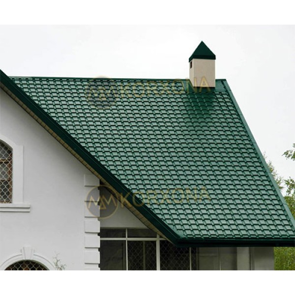 Metall cherepitsa monkatta-0.5 RAL6005 Viking E