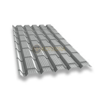 Металл черепица монкатта-0.45 RAL9006 Полиэстер