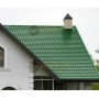 Металлочерепица монкатта-0.5 RAL6002 Полиэстер