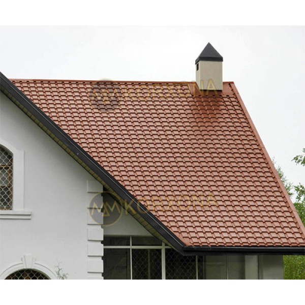 Metall cherepitsa monkatta-0.5 RAL8004 Viking E