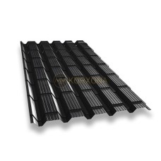 Металлочерепица монкатта-0.5 RAL9005 Viking E