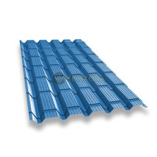 Металлочерепица монкатта-0.5 RAL5015 Полиэстер