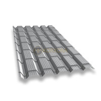 Металлочерепица монкатта-0.4 RAL7004 Полиэстер