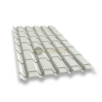 Металлочерепица монкатта-0.5 RAL9002 Полиэстер