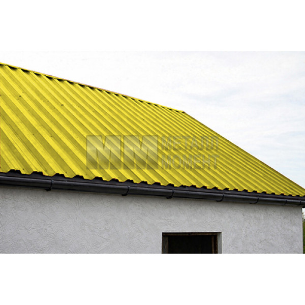 Профнастил НС44 1000 Norman RAL1018 0.5мм