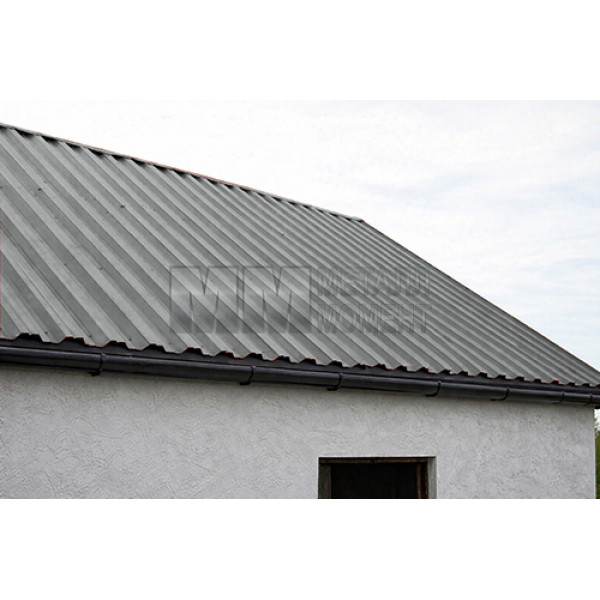 Профнастил НС44 1000 Colorcoat Prisma RAL9006 0.5мм