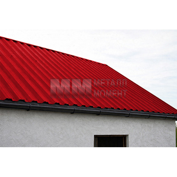 Профнастил НС44 1000 Norman RAL3020 0.5мм