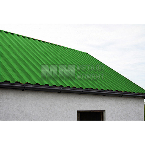 Профнастил НС44 1000 Norman RAL6018 0.5мм