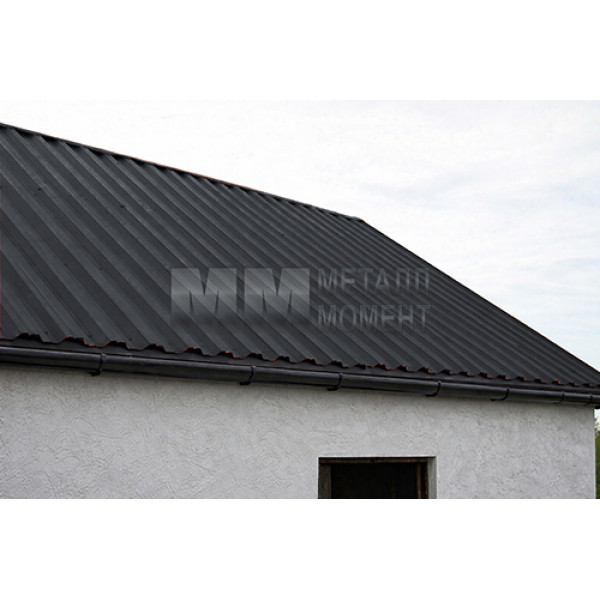 Профнастил НС44 1000 Colorcoat Prisma RAL7024 0.5мм