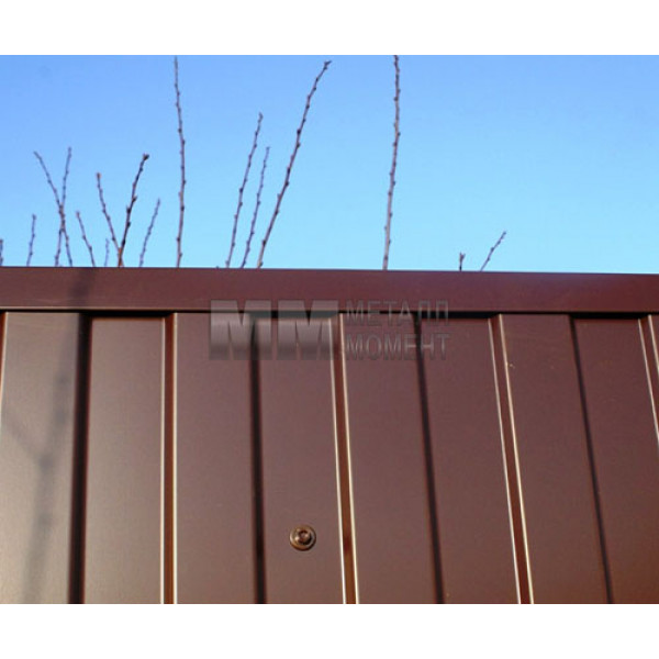 Профнастил С8-0,2м с нестандартной шириной, окрашенный, толщина 0,7