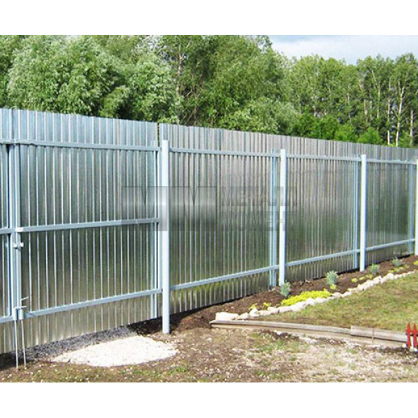 Профнастил МП10-0,2м с нестандартной шириной, оцинкованный, толщина 0,35