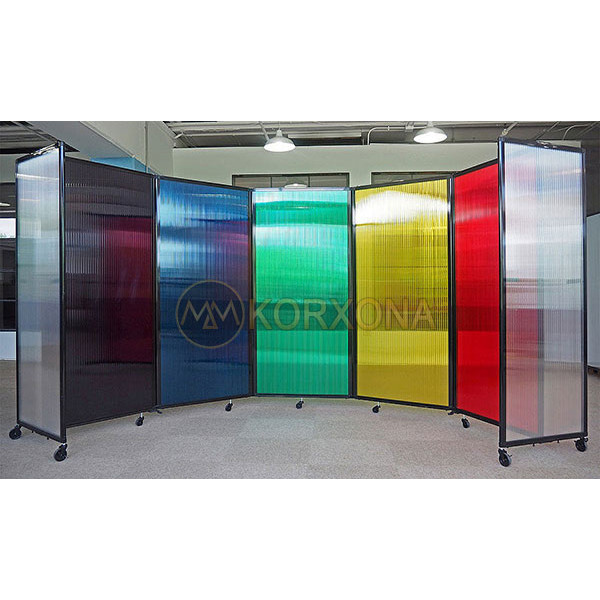 Сотовый поликарбонатный профилированный лист МП ТСП-К желтый