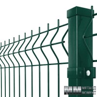 Сетка сварная 3D ППК RAL 6005, 1,53x2,5 м, ячейка 50x200x4 мм, 3Р. Сетка сварная 3D ППК RAL 6005, 1,53x2,5 м, ячейка 50x200x4 мм, 3Р.