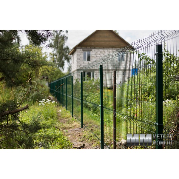 Сетка сварная 3D ППК RAL 6005, 1,53x2,5 м, ячейка 50x200x4 мм, 3Р. Сетка сварная 3D ППК RAL 6005, 1,53x2,5 м, ячейка 50x200x4 мм, 3Р.