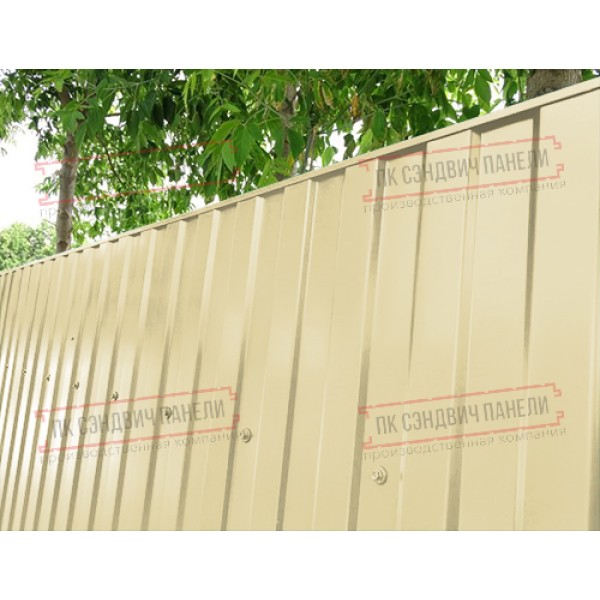 Profillangan varaq MP10x1100 Poliester RAL1014-0.45
