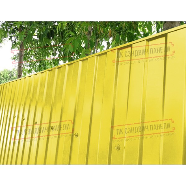 Profillangan varaq MP10x1100 Poliester RAL1018-0.5