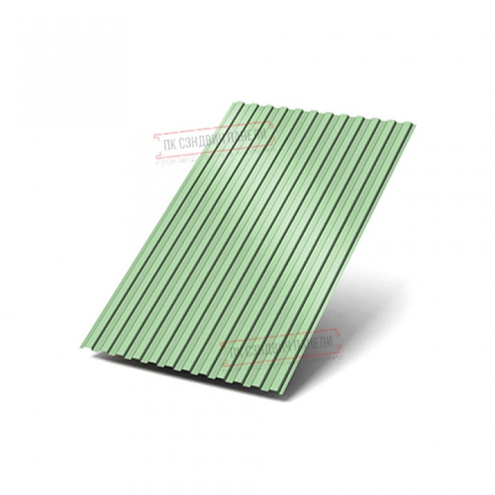 Профилированный лист МП10х1100 Norman RAL6019-0.5