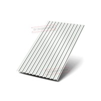 Profillangan varaq MP10x1100 Poliester RAL9003-0.6