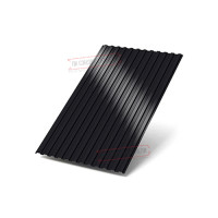 Profillangan varaq MP10x1100 Viking E RAL9005-0.5