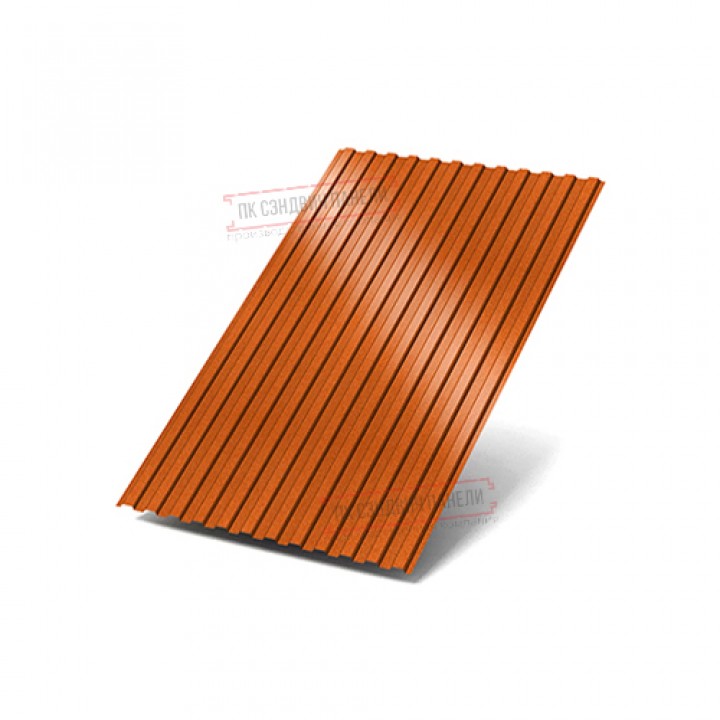 Профилированный лист МП10х1100 AGNETA-CopperCopper-0.5