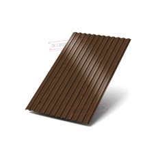 Профилированный лист МП10х1100 ECOSTEEL-МореныйДуб-0.5