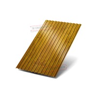 Профилланган варақ МП10х1100 ECOSTEEL Олтин дуб-0.5