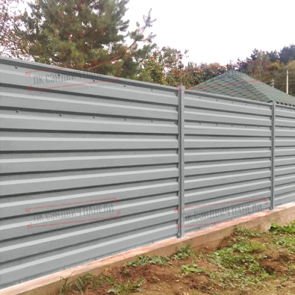 Профилланган варақ МП35-1035 Norman RAL-9006-0.5