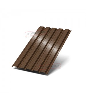 Профилированный лист МП35-1035 ECOSTEEL-МореныйДуб-0.5