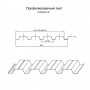 Профилированный лист Н60-845, ECOSTEEL_MA-МореныйДуб-0.5