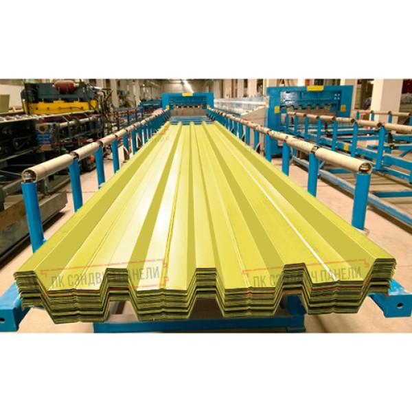 Профнастил Н60-845 Полиэстер RAL-6018-0.5