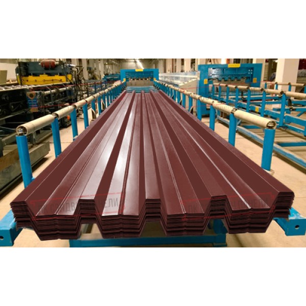 Профилланган варақ Н60-845, Полиэстер RAL 3009-0.5