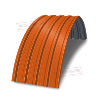 Аrkali profnastil rangli N60-0.6 m2 uchun narx.